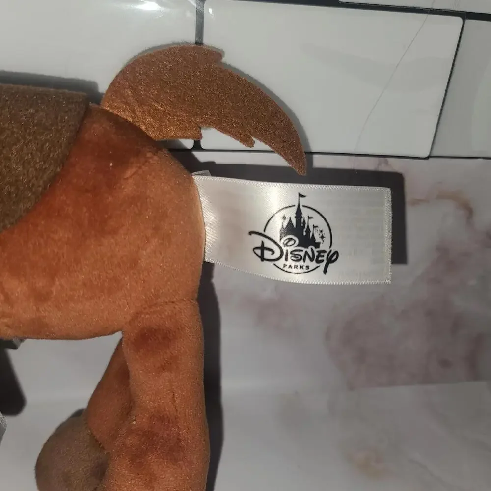 Disney Parks Bullseye Reddish Brown Race Horse Toy Story Plush Silver Stirrups - Picture 4 of 8